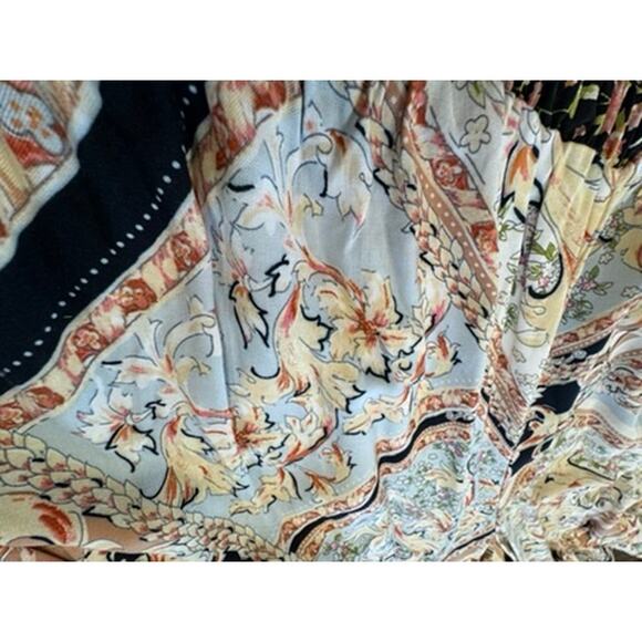 "KATE & MALLORY" 1 Pc. Jumpsuit SZ 1X Floral Boho Summer Cottage Core Babydoll - Picture 11 of 12